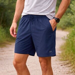 Outdoor Research - Men's 7 Inch Astro Shorts in Navy Size Small